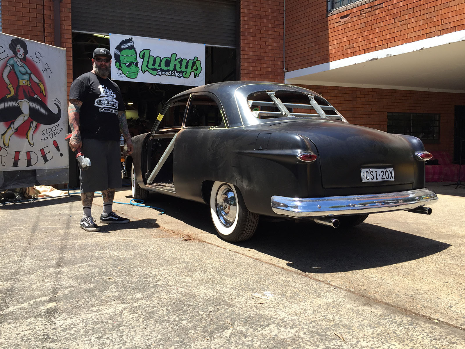 1951 Ford 2 Door Sedan Chop