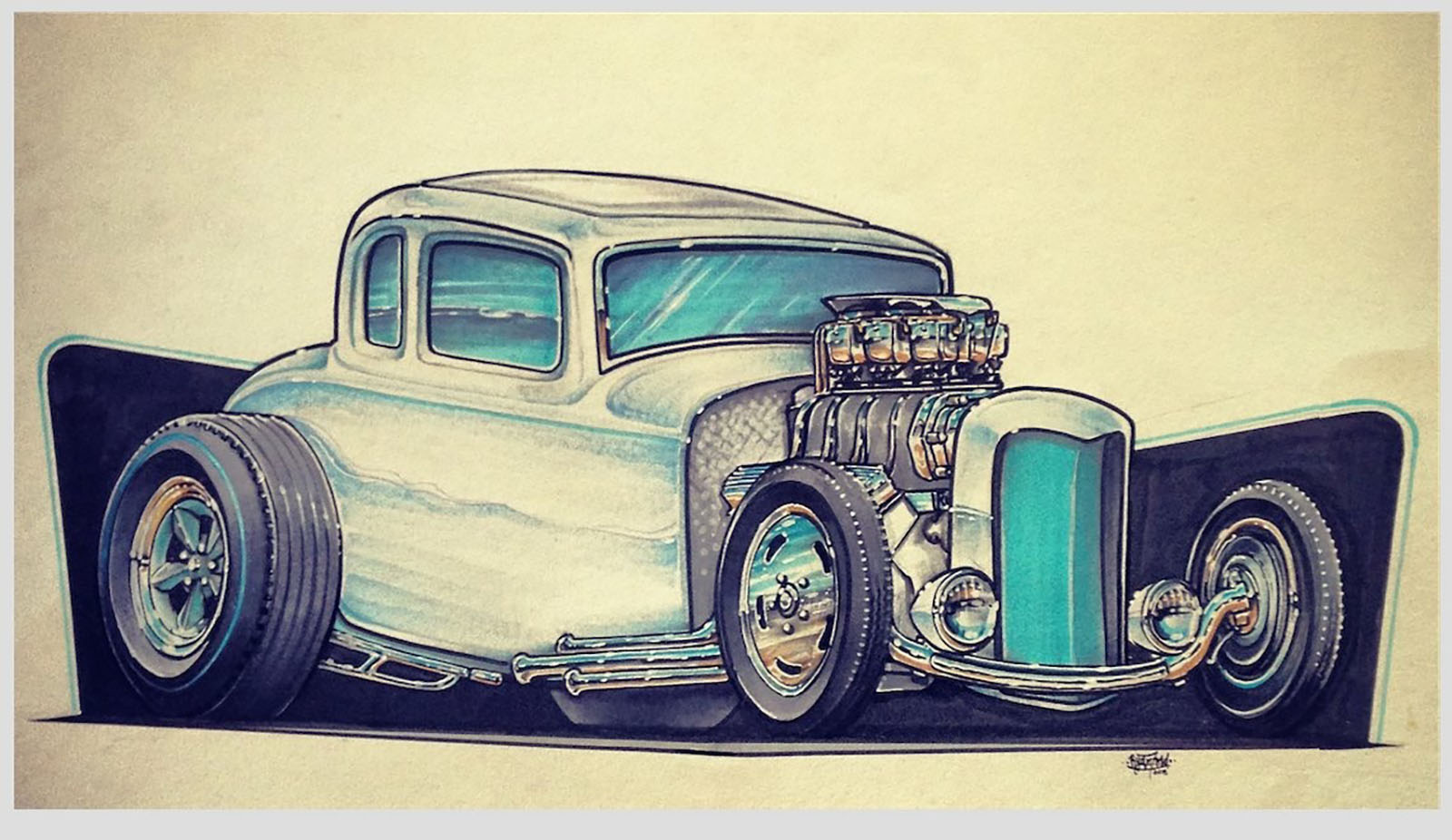 1932 Ford 5 Window Coupe